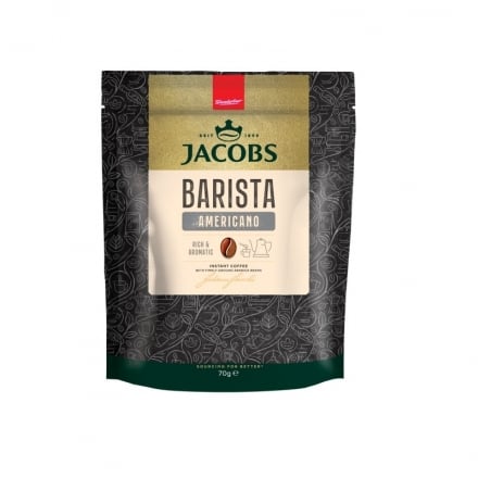 Кофе 70г Jacobs Barista Americano растворимый сублимированный