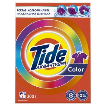 Купити Засіб миюч. синт. порошок 300 г Tіde Аква-Пудра Колор у АТБ Market