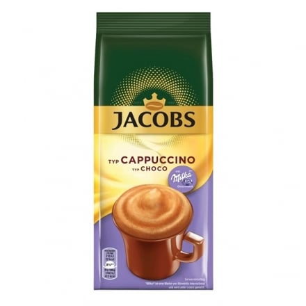 Напій кавовий 0,5 кг Jacobs Cappuccino Choco розчинний з какао м/уп