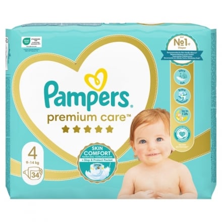 Підгузники 34шт Pampers Premium Care (4) м/уп