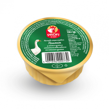 Купити Паштет 130 г Profi з м'ясом гусячим ламістер у АТБ Market