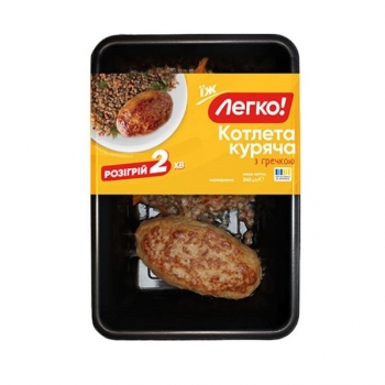Купити Котлета куряча Легко! з гречкою охолоджена, 240 г у АТБ Market