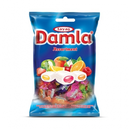 Цукерки Tayas Damla ірисоподібні фруктові вагові Туреччина