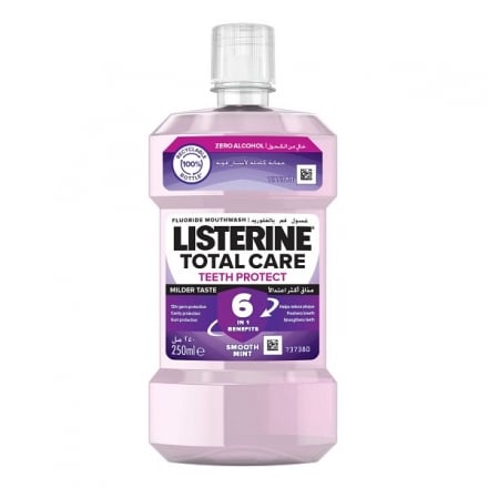 Ополіскувач для ротової порожнини 250 мл Listerine Total Care 6 in 1 п/флакон