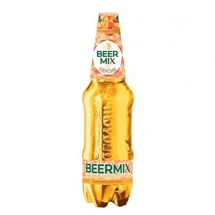Пиво 1л Оболонь BeerMix Персик ПЕТ