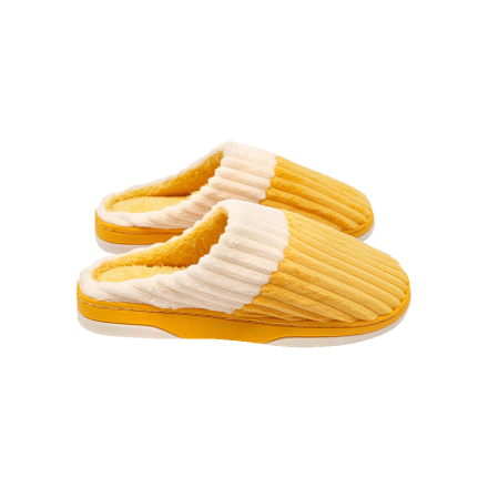 Капцi жiночi домашнi з закpитим ноcком, в pубчик, 36-41, в асортименті