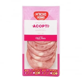 Купити Шинка 100 г М'ясна лавка Асорті нарізка у АТБ Market