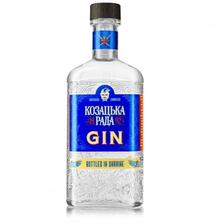 Джин 0,7 л Козацька Рада 37,5% об ск/бут