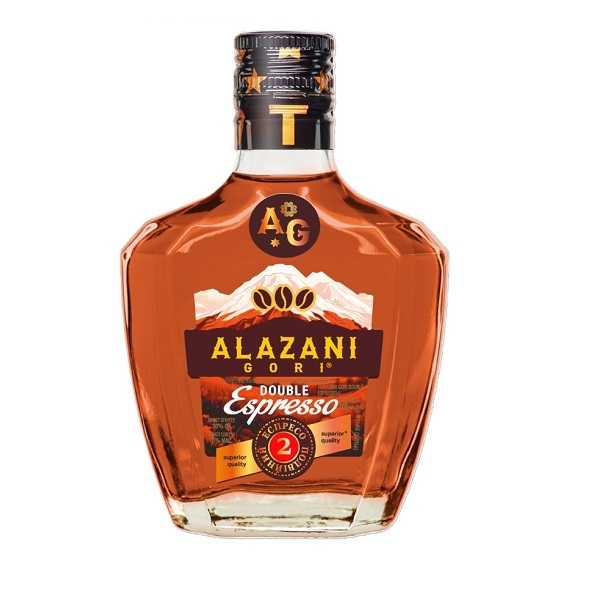 ➤ Спиртний напій 0,2 л Alazani Gori Double Espresso 30% об ск/пл