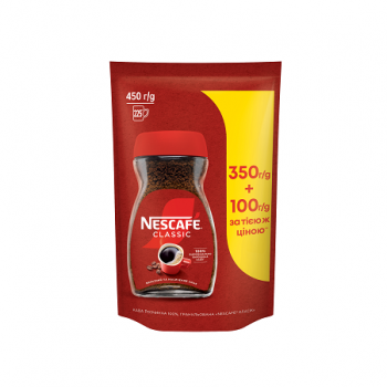 Купить Кофе 350 г + 100 г Nescafe Classic растворимый грaнулированный в АТБ Market
