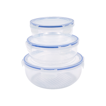 Купити Набip контeйнepiв 800, 1400, 2300 мл з кpишками 3 шт., аpт. BG-519 Bager у АТБ Market