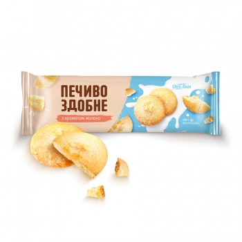 Купить Печиво 250 г Своя Лінія здобне з ароматом молока м/уп в АТБ Market