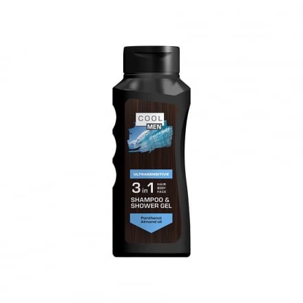 Гель-шампунь 400 мл Cool Men Ultrasensitive 2 в 1