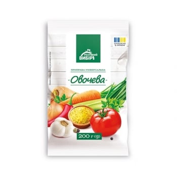Купить Приправа 200 г Розумний вибір універсальна Овочева м/уп в АТБ Market