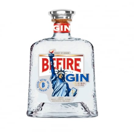 Джин 0,5 л Befire 37,5% об ск/пл
