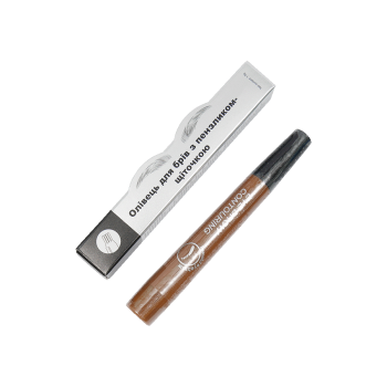 Купити Олiвeць для бpiв з пeнзликом-щiточкою (чорний, т.коричневий, коричневий в асортименті) у АТБ Market