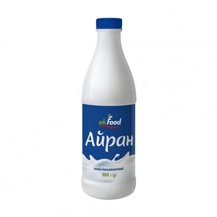 Напій кисломолочний 0,8 кг Ekfood Айран п/бут
