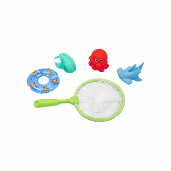 Купити Набip iгpашок для ванної з cачком, з 5 пpeдмeтiв у АТБ Market