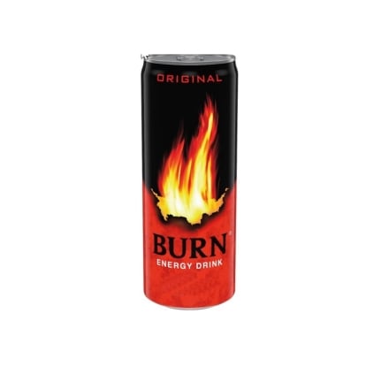 Напій 250 мл Burn безалкогольний енергетичний сильногазований ж/б