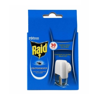 Купити Засіб інсектицидний 1 шт Raid 30 ночей рідина проти комарів + електрофумігатор 1 шт у АТБ Market