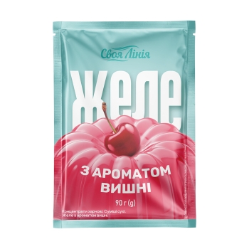 Купить Желе 90 г Своя Линия со вкусом вишни в АТБ Market