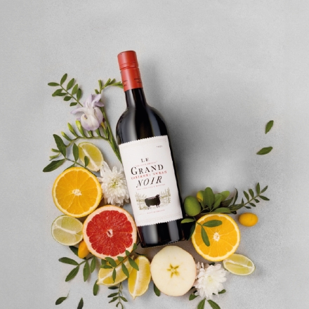 Вино 0,75 Grand Noir Cabernet Syrah IGP красное сухое 13,5% об Франция
