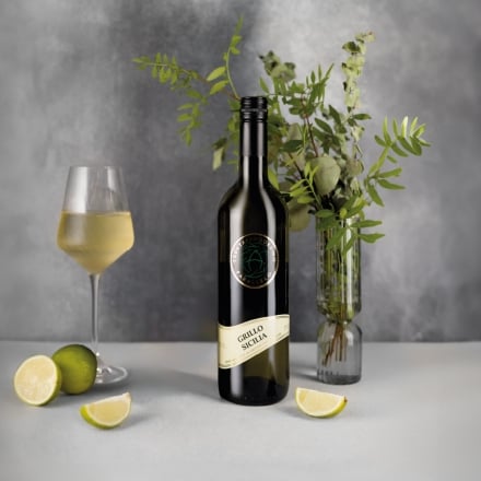 Вино 0,75 л 35 PARALLELO Grillo біле сухе 12,5 % об. скл/пл Італія