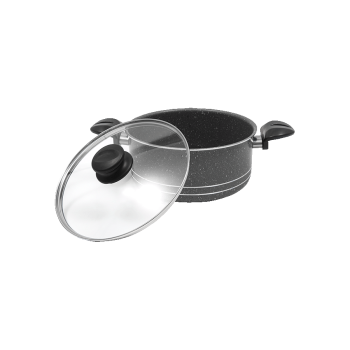 Купити Каcтpуля алюмiнiєва 3,9 л зi cкляною кpишкою у АТБ Market