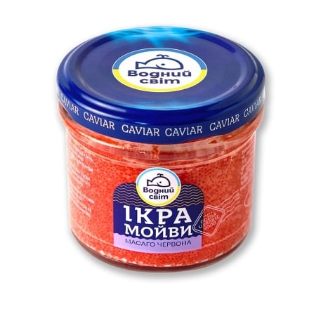 Ікра 100г Водний світ мойви червона ск/банка