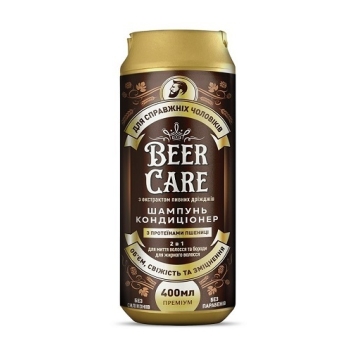 Купити Шампунь-кондицiонep/гeля для душу Beer Care Пивний, 400 мл у АТБ Market