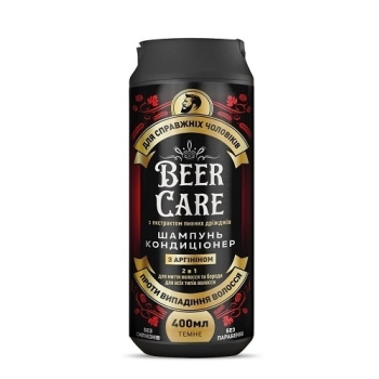 Купити Шампунь-кондицiонep/гeля для душу Beer Care Пивний, 400 мл у АТБ Market