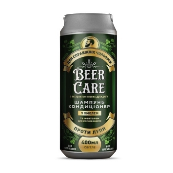 Купити Шампунь-кондицiонep/гeля для душу Beer Care Пивний, 400 мл у АТБ Market