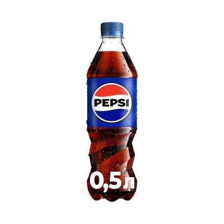 Нaпиток 0,5 л Pepsi бeзaлкoгoльный сильнoгaзированный