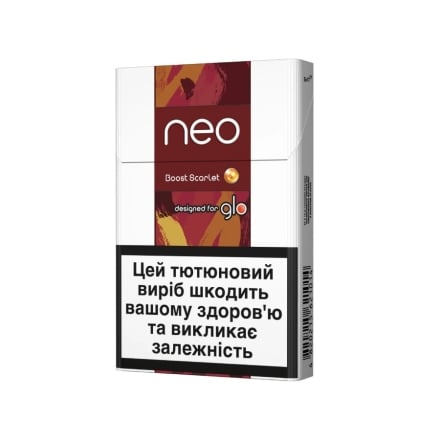 Тютюновмісний виріб NEO STICKS BOOST SCARLET