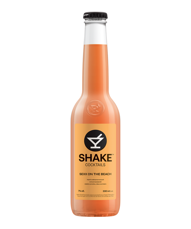➤ Напій 0,33 л Shake Sexx на пляжі слабоалкогольний