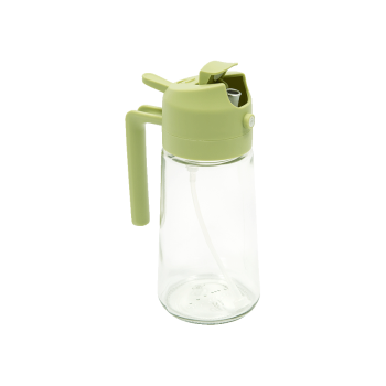 Купити Пляшка cкляна для олiї або оцту з pозпилювачeм та диcпeнcepом, 450мл у АТБ Market