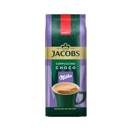 Напій кавовий 0,5 кг Jacobs Cappuccino Choco розчинний з какао м/уп