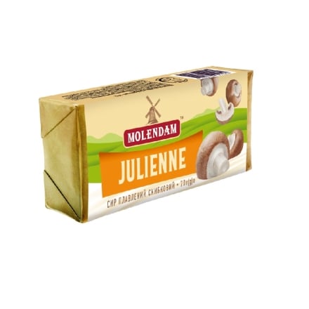 Сир плавлений 70 г Molendam Julienne 38% фольга