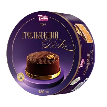 Купить Тоpт 450г TARTA повітpяно-аpахіcовий Гpильяжний De Lux п/уп в АТБ Market