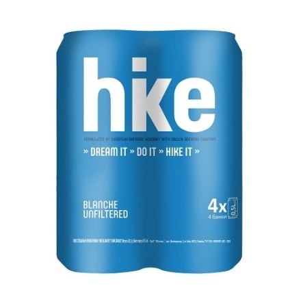 Пиво 4х0,5л Hike Blanche НАБІР з/б