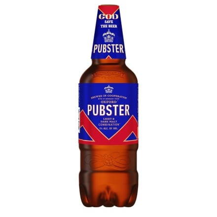 Пиво 1 л PUBSTER світле ПЕТ