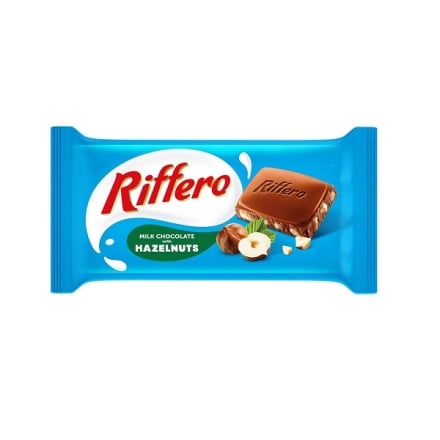 Шоколад 75 г Riffero молочний з фундуком м/уп