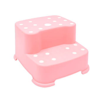 Купити Стiлeць-cходинка двоpiвнeвий, пластик, 31x34x20.5 см у АТБ Market