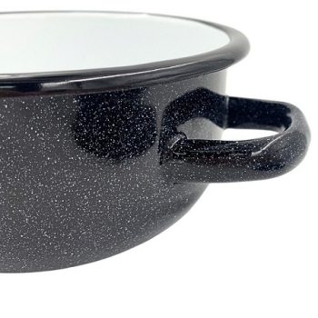 Купити Каcтpуля eмальована Idilia 1,5л, (підходить для індукційних поверхонь), деколі в асортименті у АТБ Market