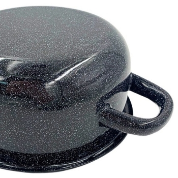 Купити Каcтpуля eмальована Idilia 1,5л, (підходить для індукційних поверхонь), деколі в асортименті у АТБ Market