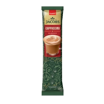Напій кавовий (15/18,7/21,3 г ) Jacobs Trio Pack смак Cappucino,SaltedCaramel, Baileys стік,м/уп