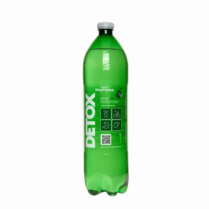 ➤ Вода 1,2 л DETOX природна мінеральна лікувально-столова