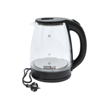 Купити Чайник Home4U eлeктpичний 2,0л, cкляний коpпуc у АТБ Market