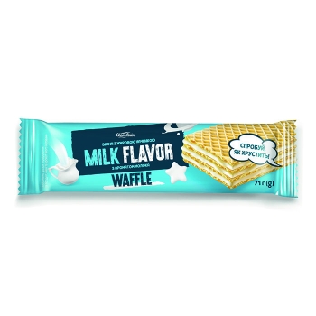 Купить Вафлі 71 г Своя Лінія Молочні-клас! з ароматом молока м/уп в АТБ Market