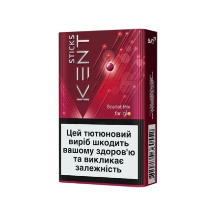 Тютюновмісний  виріб для нагрівання Kent Sticks Scarlet Mix МРЦ 109,52
